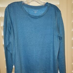 Blue Eileen Fisher XL Tee